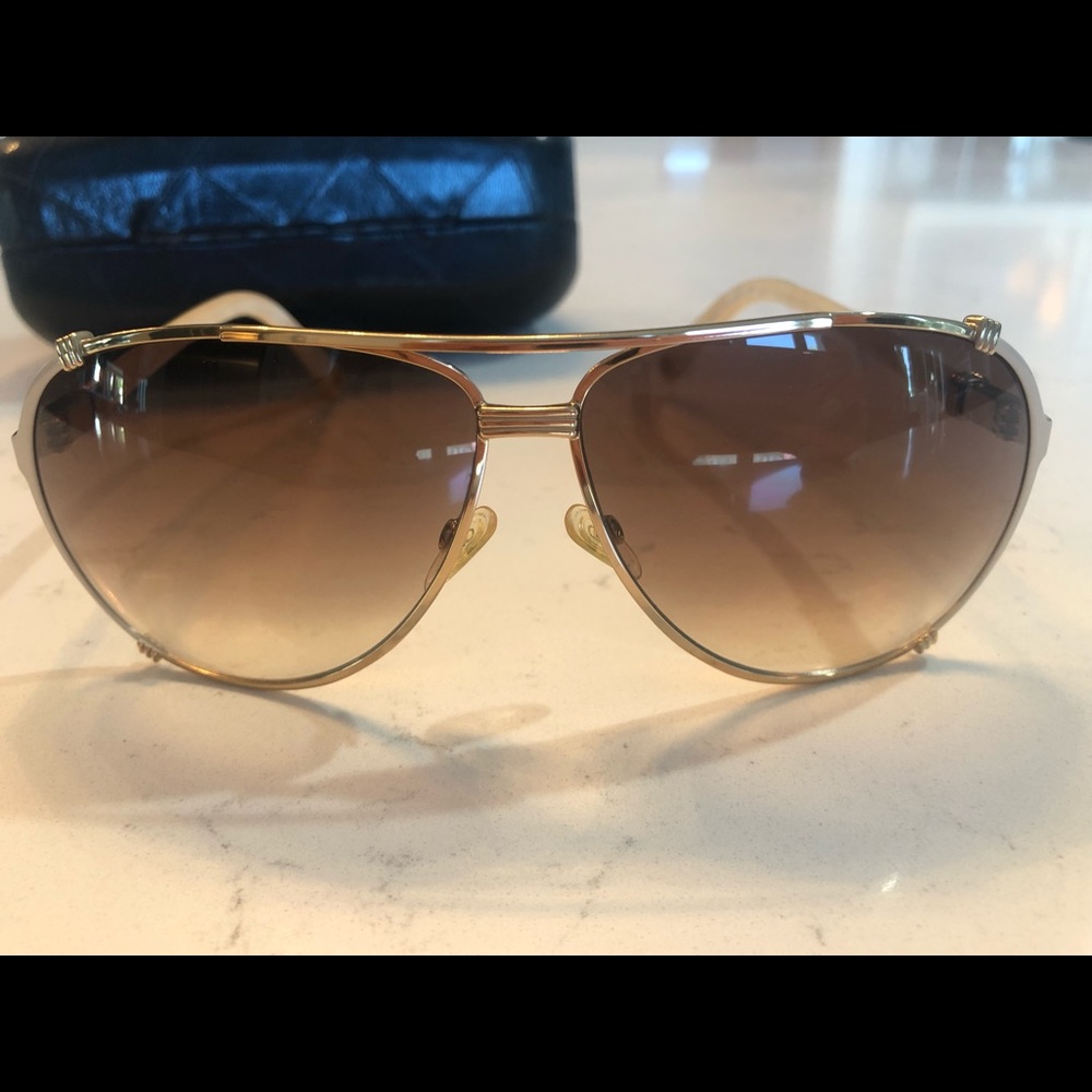 Gold Dior Aviators